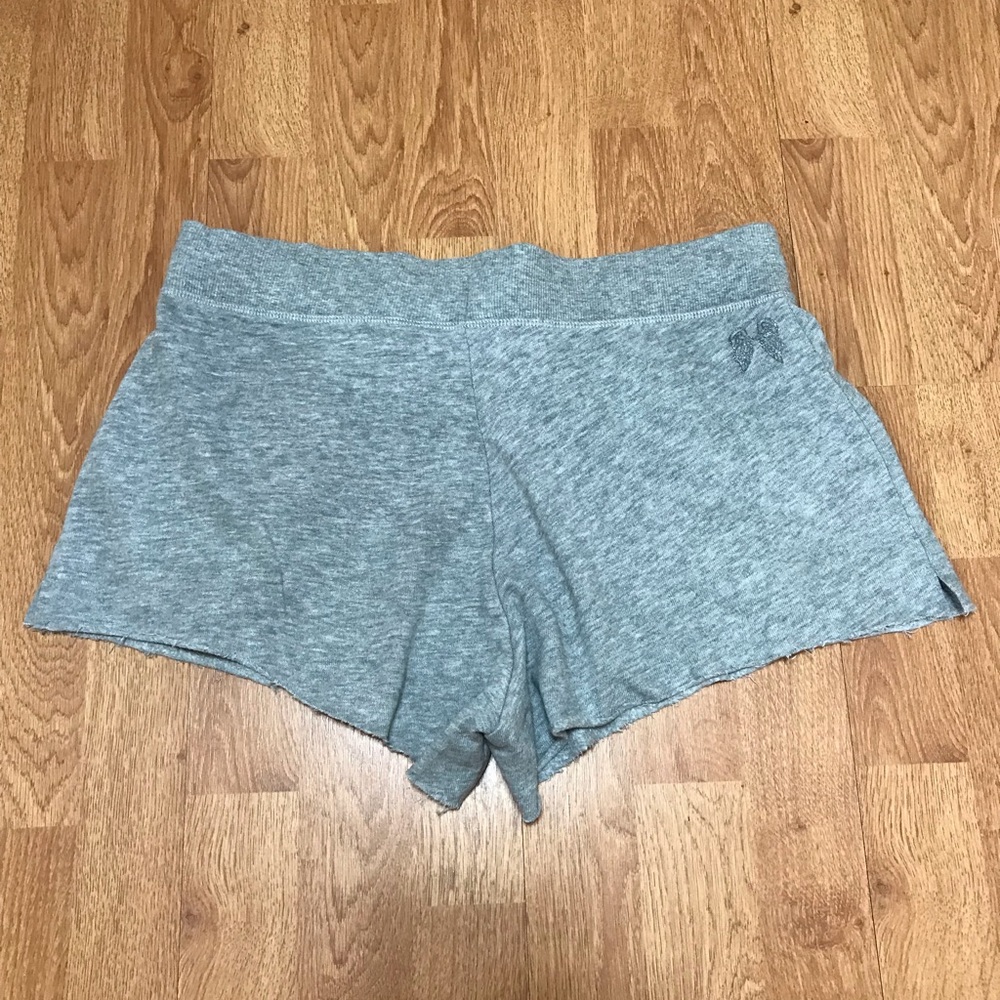 Victorias Secret Gray Cotton Drawstring Short EUC